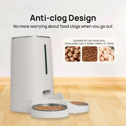 Dual Cat Feeder – WiFi + App Control