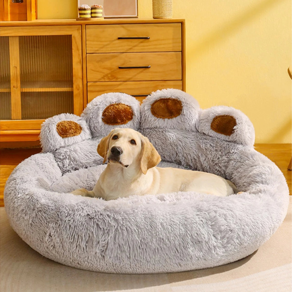 Fluffy Sofa Bed for Dogs & Cats