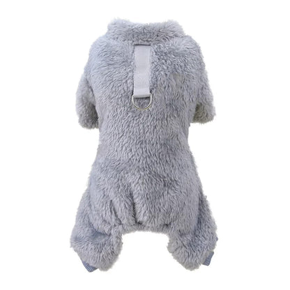 Winter Dog Clothes - Fleece Jumpsuit