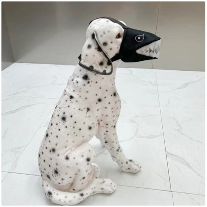 Shark - Style Dog Muzzle: Fun & Functional, Available in 3 Colors & 4 Sizes