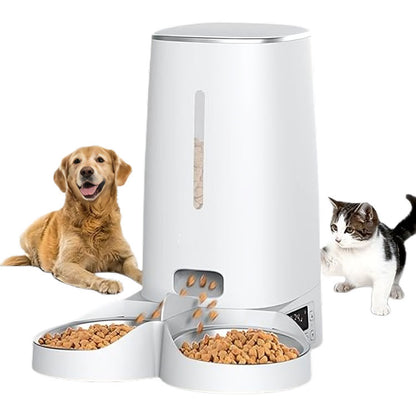 Dual Cat Feeder – WiFi + App Control