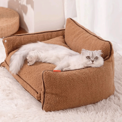 Berber Fleece Dog Bed – Washable