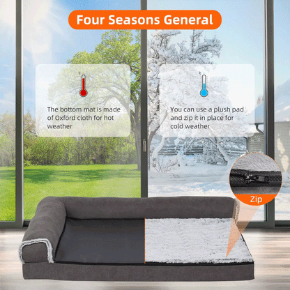 Heavy Duty Dog Sofa Bed – Plush
