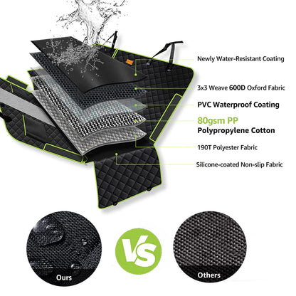 6-in-1 Dog Car Seat Hammock