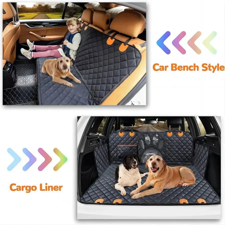 Back Seat Dog Car Hammock Cover
