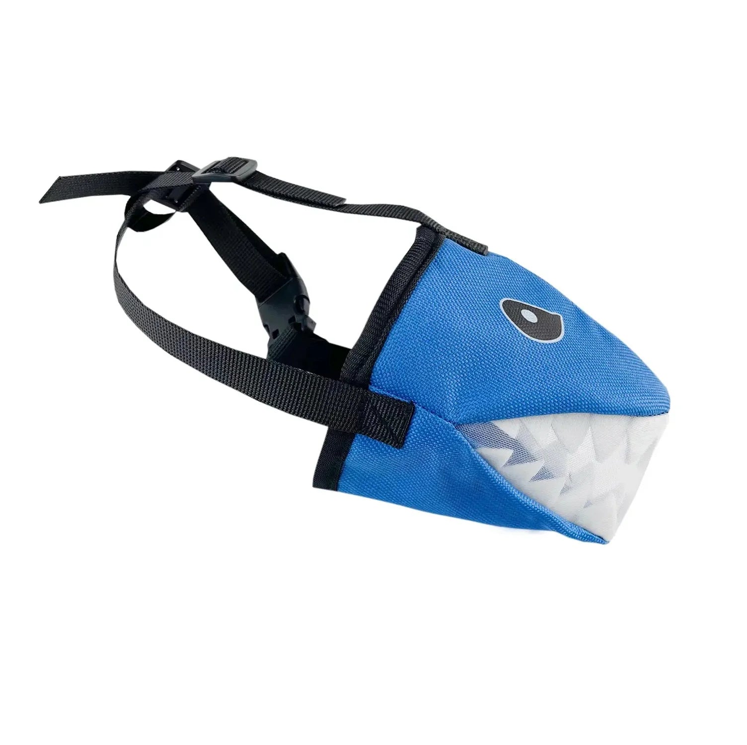Shark - Style Dog Muzzle: Fun & Functional, Available in 3 Colors & 4 Sizes