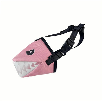 Shark - Style Dog Muzzle: Fun & Functional, Available in 3 Colors & 4 Sizes