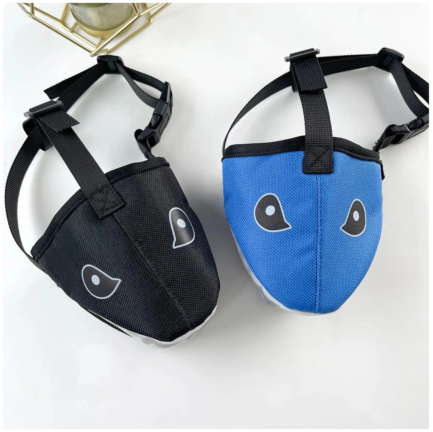 Shark - Style Dog Muzzle: Fun & Functional, Available in 3 Colors & 4 Sizes