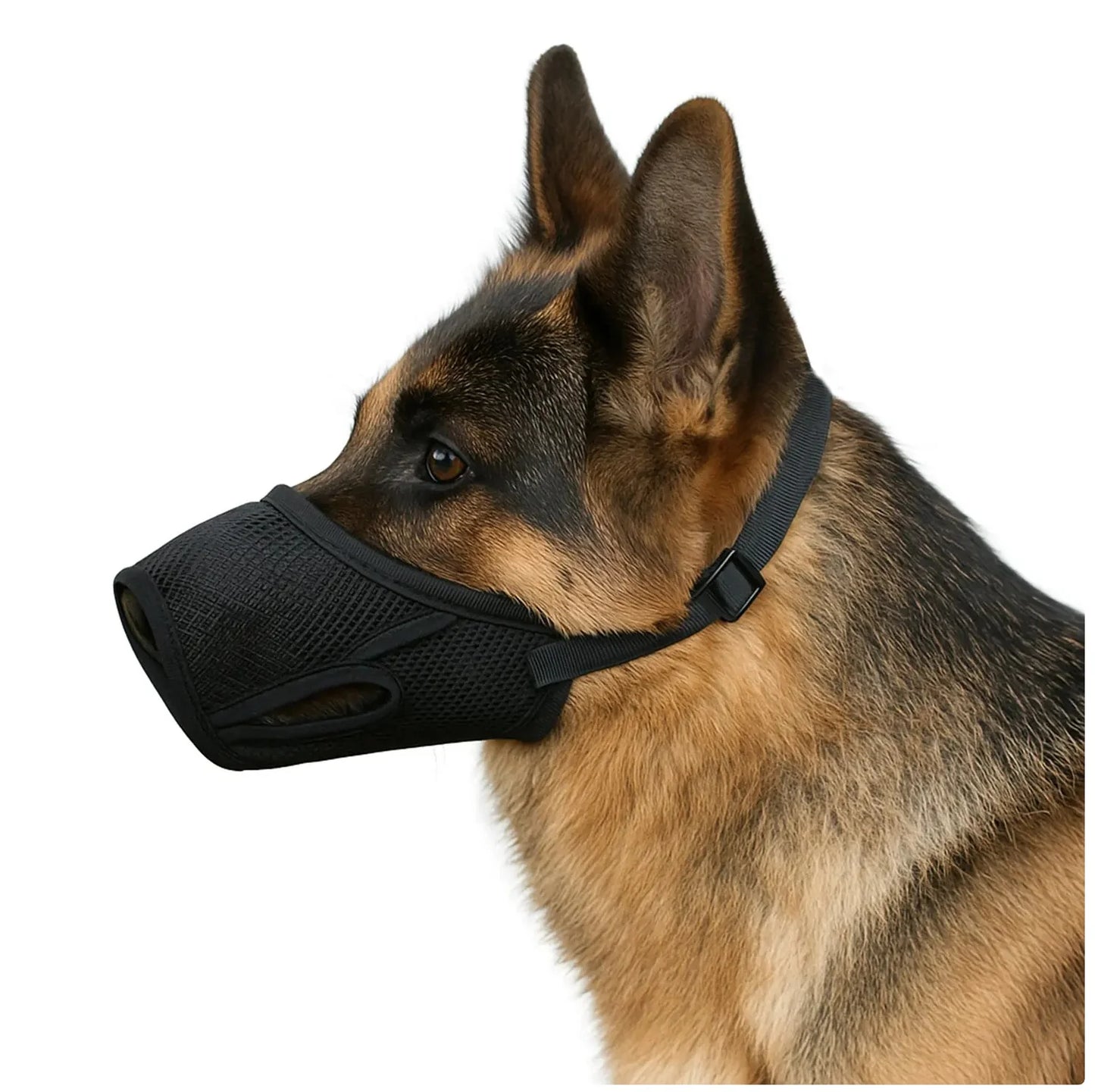 Breathable Mesh Dog Muzzle - Safe Control for Training & Public Outings