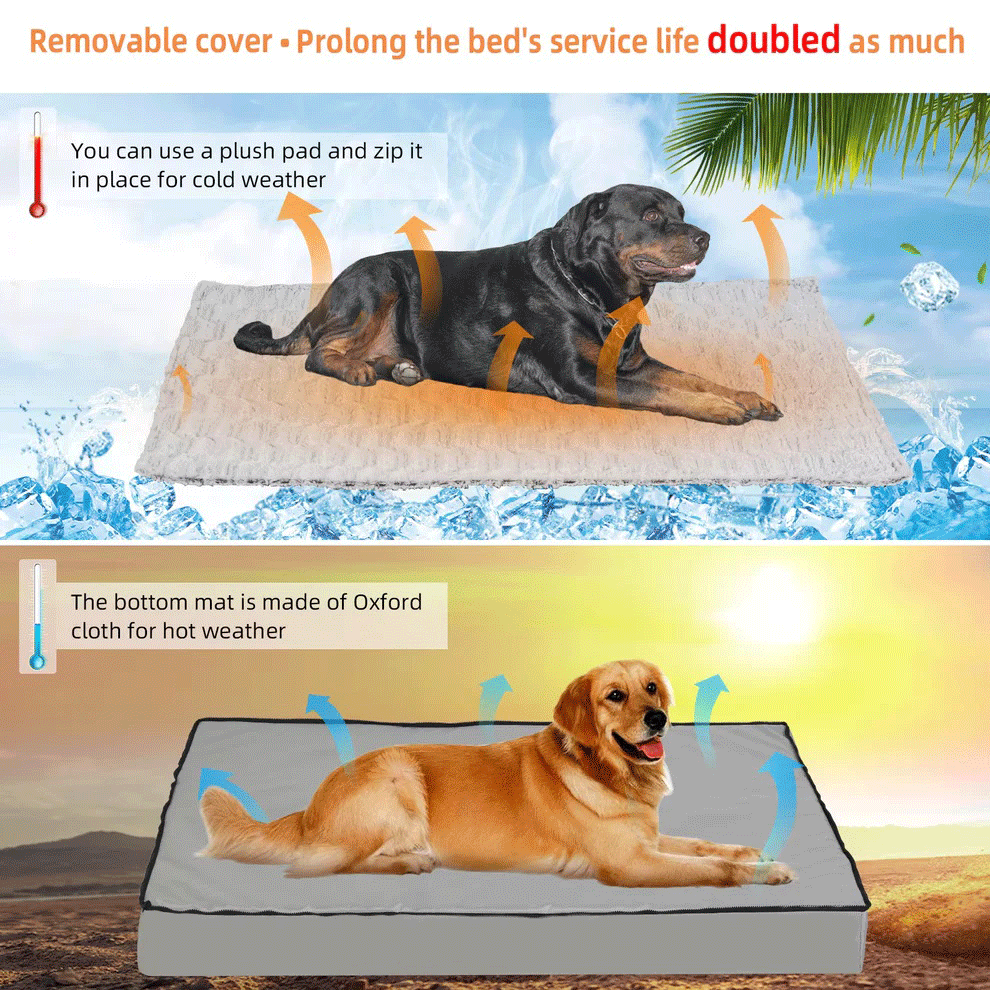 Calming Orthopedic Dog Bed – L–3XL