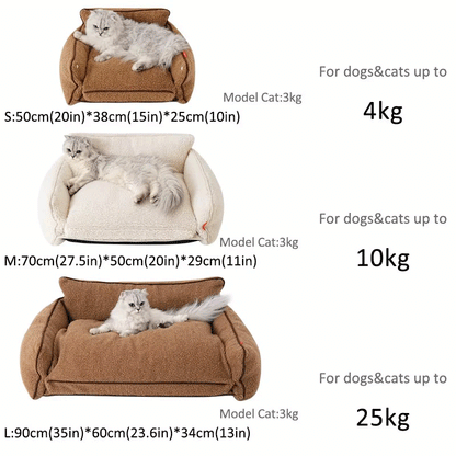 Berber Fleece Dog Bed – Washable