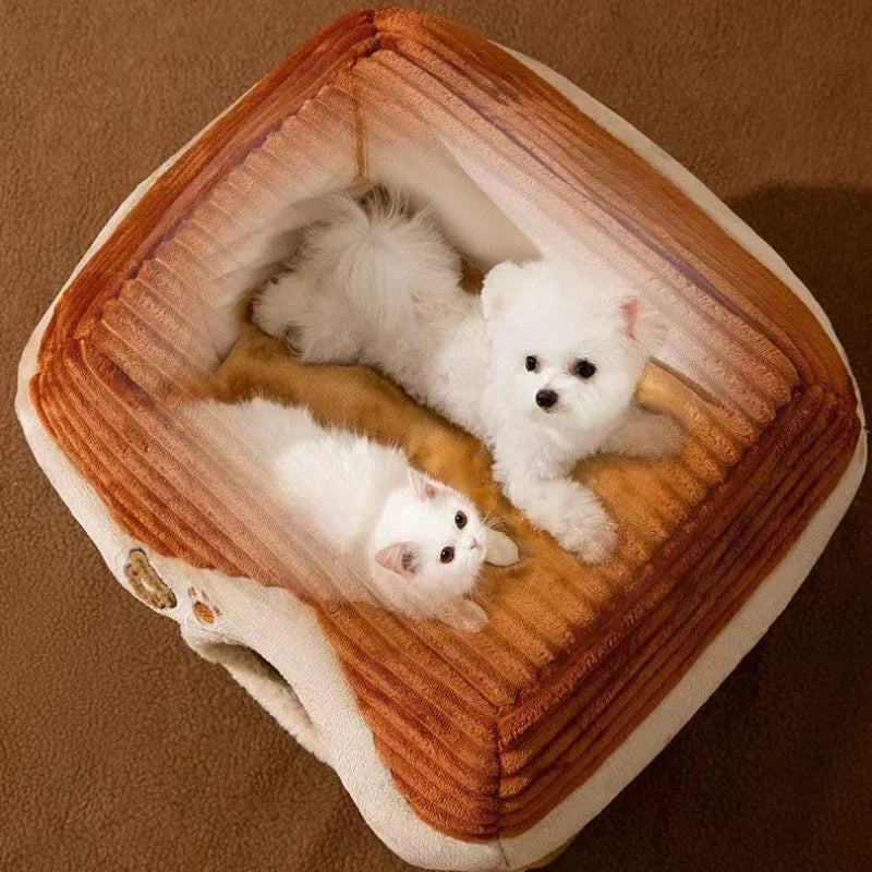 Foldable Cat & Dog House Bed