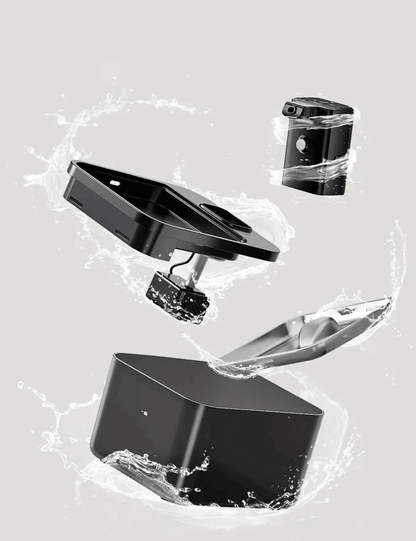 Wireless Stainless Cat Water Bowl