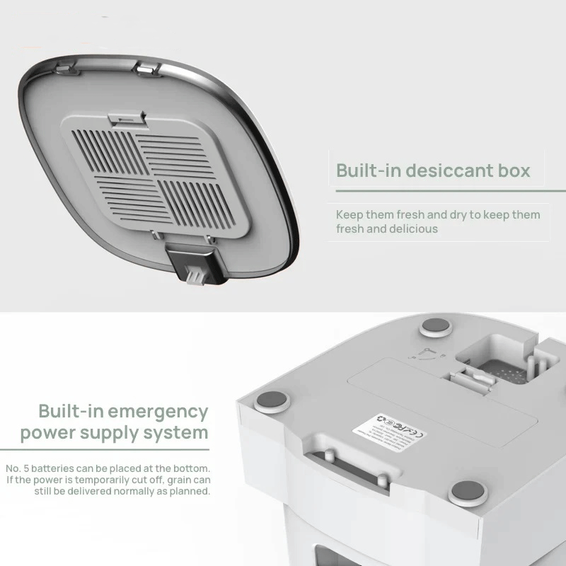 Dual Cat Feeder – WiFi + App Control