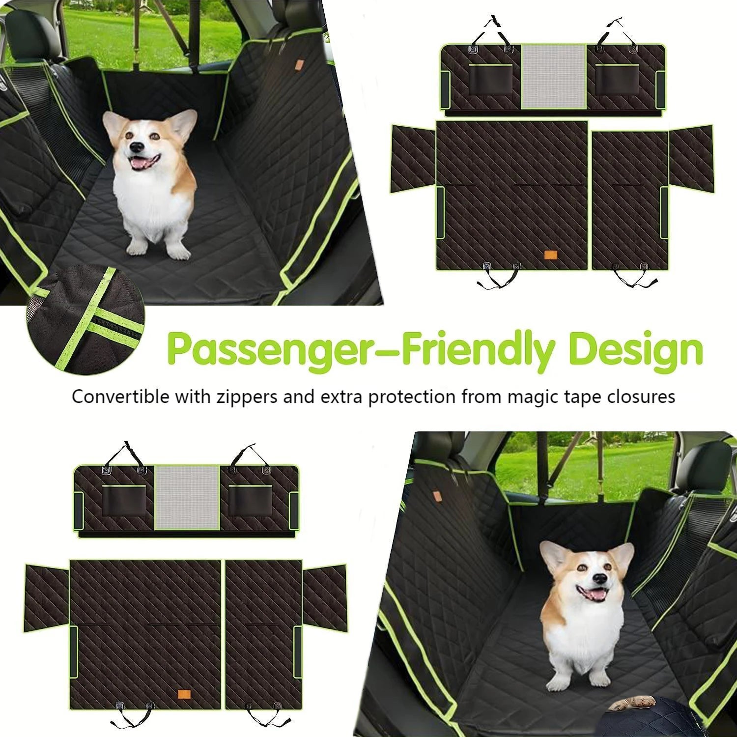 6-in-1 Dog Car Seat Hammock