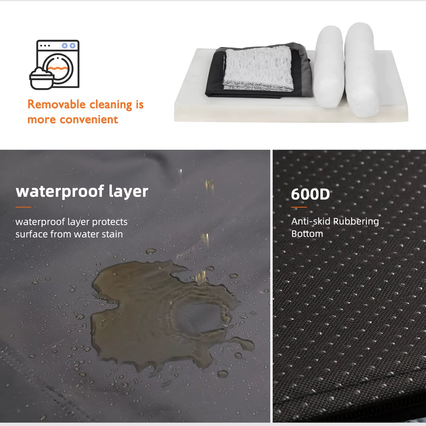 Heavy Duty Dog Sofa Bed – Plush